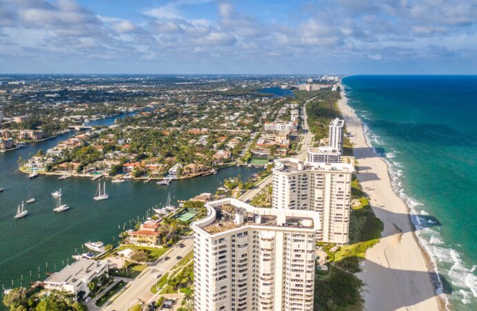 Aerial Boca Raton, A1A Popcorn Ceiling Removal