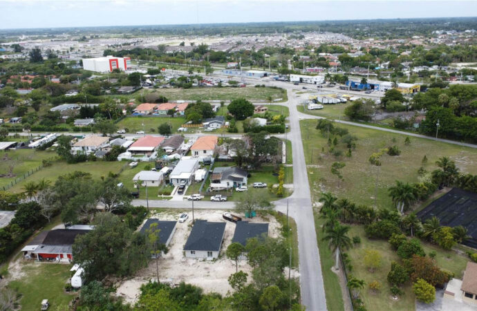 Aerial Goulds FL, A1A Popcorn Ceiling Removal