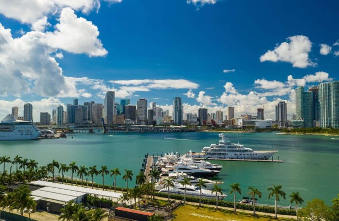 Aerial Miami Gardens FL, A1A Popcorn Ceiling Removal