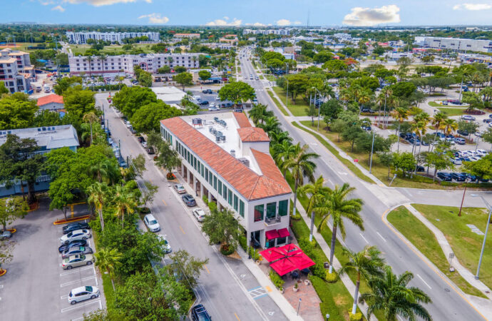 Aerial Palmetto Bay FL, A1A Popcorn Ceiling Removal